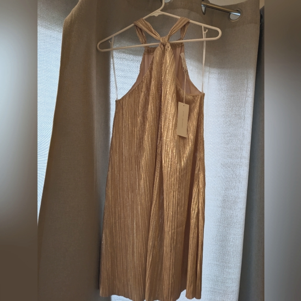 Criss Cross halter dress